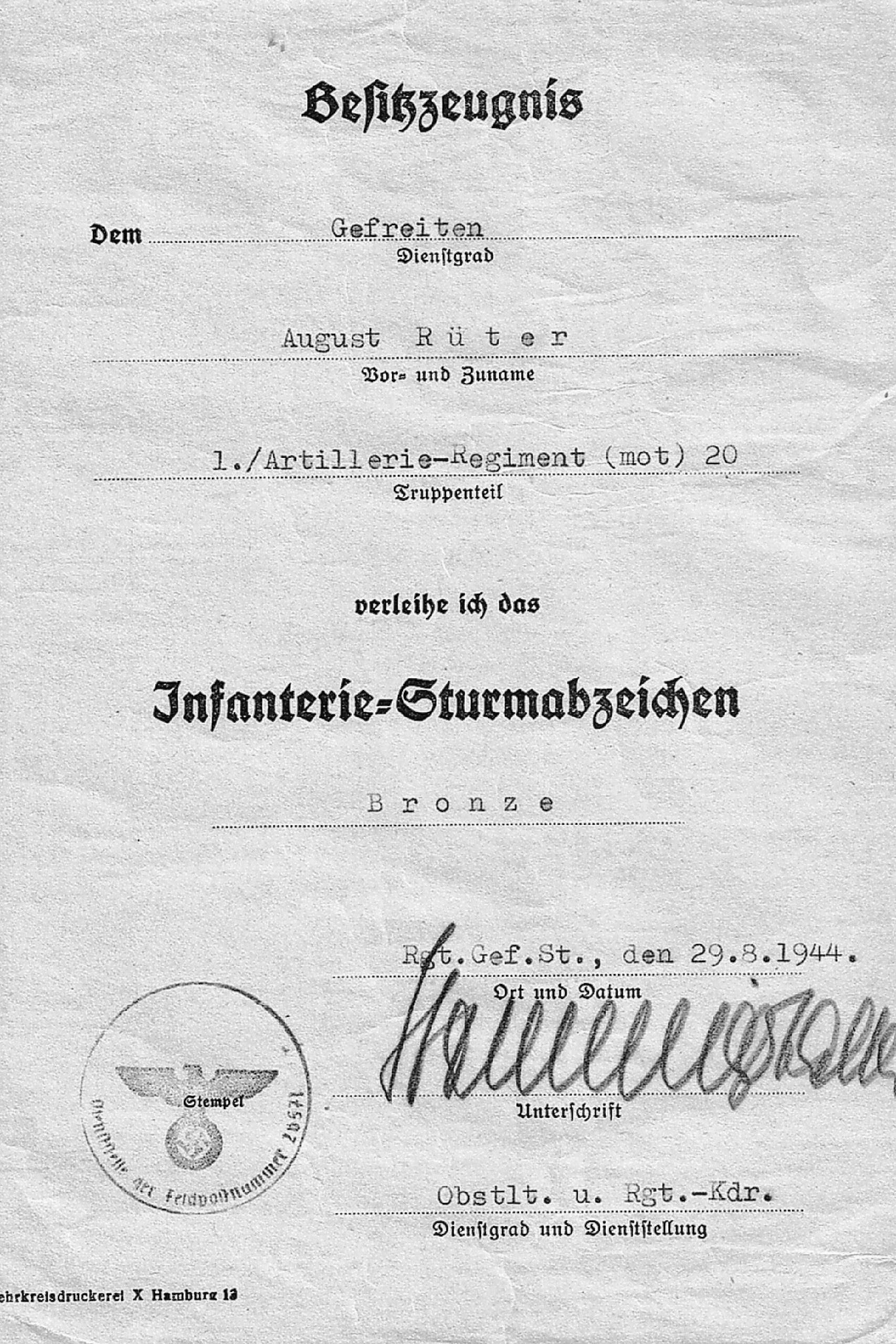 ruter-august-wilhelm-infanterie-sturm