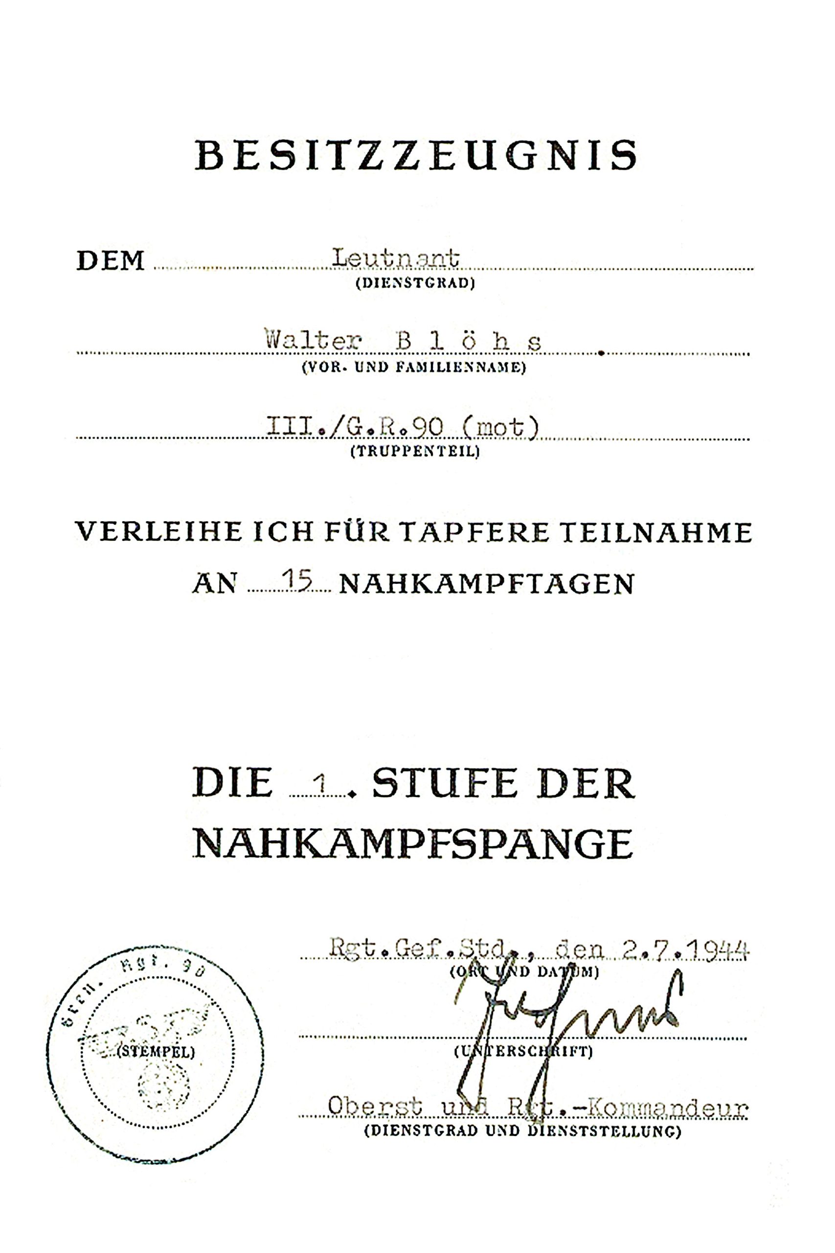 blohs-walter-nahkampf