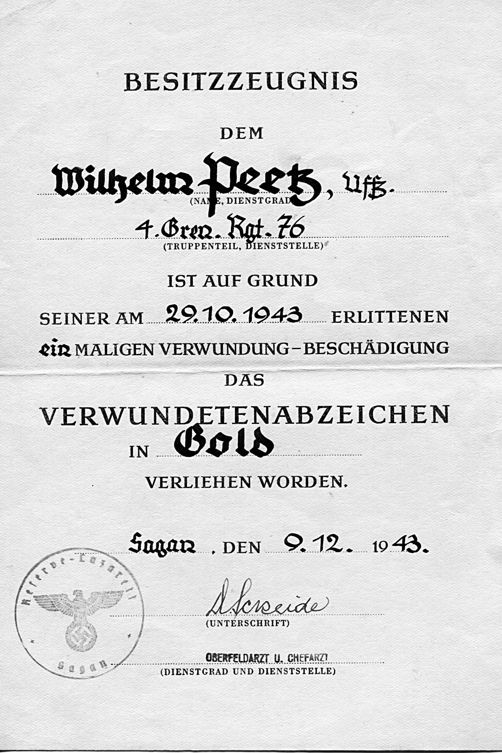 peetz-wilhelm-verwundetenabzeichen-gold-ir76